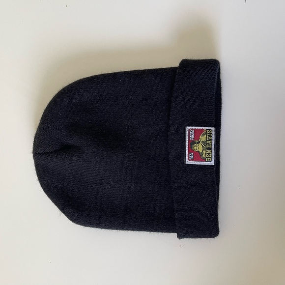 Black Beanie for Adults - Picture 2 of 3